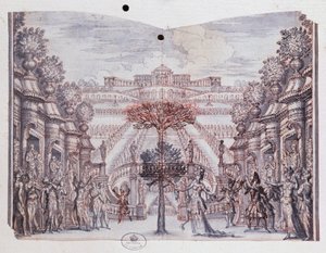 Décor de scène pour 